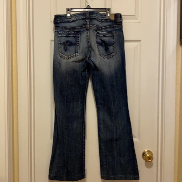 Jeans Bootcut Guess Daredevil Taille 23 - Délavé - Occasion Très Bon état